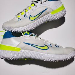 New, Lacrosse Nike Huarache 9 Elite TF LAX SE FV6148-100 Size 11.5