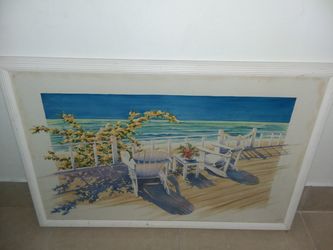 On a Clear Day painting