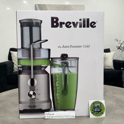 Breville Juice Fountain Cold Electric Juicer 