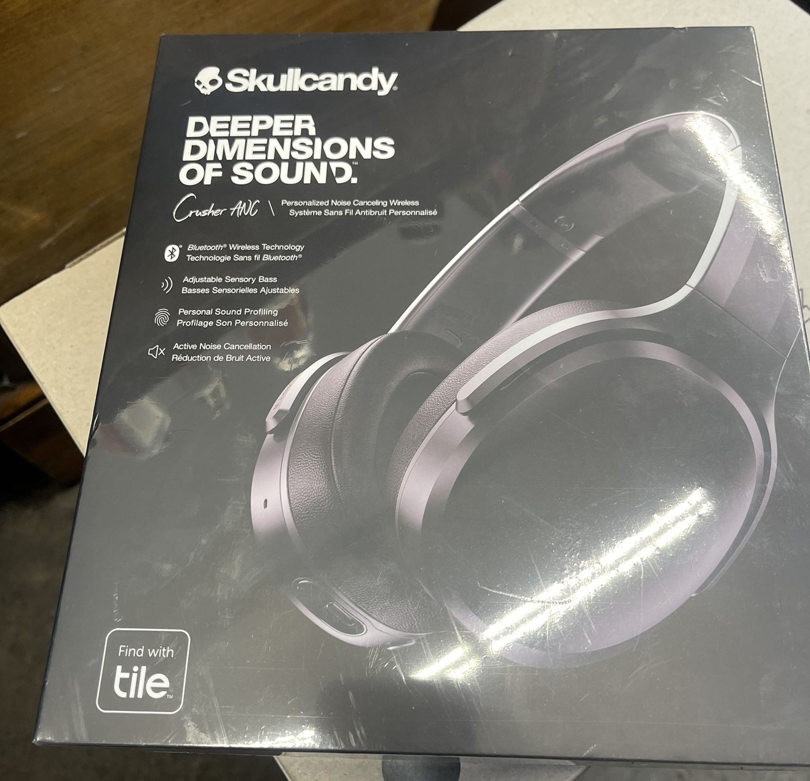 Skullcandy - Crusher ANC Wireless Noise Cancelling Over-the-Ear Headphones 