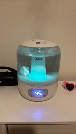 DREO Cool Mist Humidifiers for Baby, 3L Top Fill