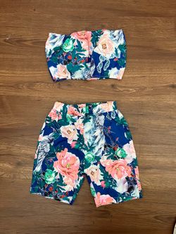 Summer girls 2piece set 6/7