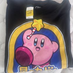 Kirby Long Sleeve Shirt Adult Small