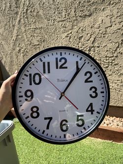 Wall Clock (92026 Near Police & Fire HQ)