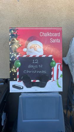 Chalkboard Santa