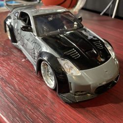 Jada JDM Import Nissan 350z 1:24 Grey Diecast