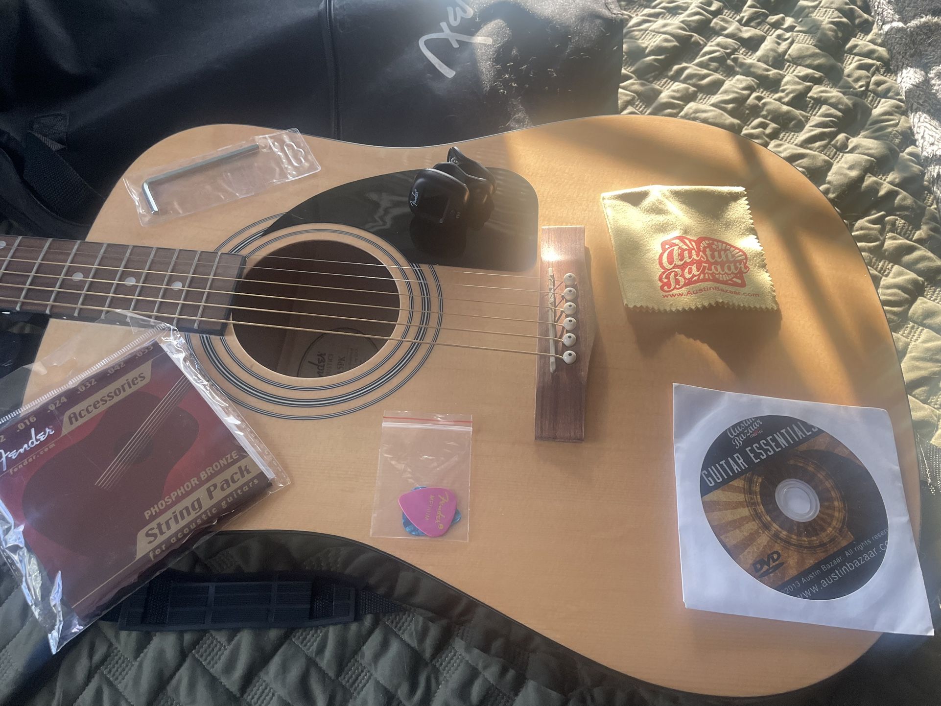 Guitar With Accessories