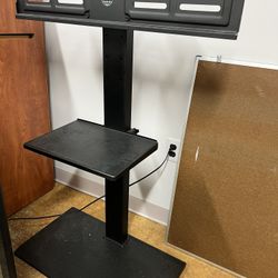 TV Stand With Mount Black