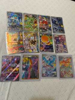 Pokemon 30th anniversary illustration classic collection bundle 12 card lot articuno cresselia greninja morpeko