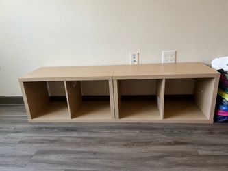 Target cube shelves