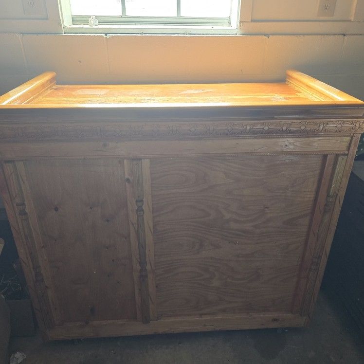 Hand Crafted Wooden Bar