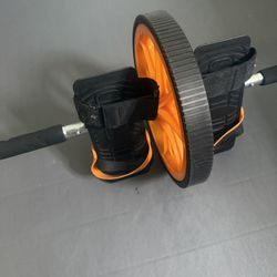 P90Xa Ab Wheel with Foot Straps – Core & Stability Trainer