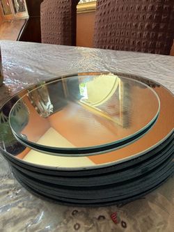 Round 10-10”mirrors, plus 1- 8”
