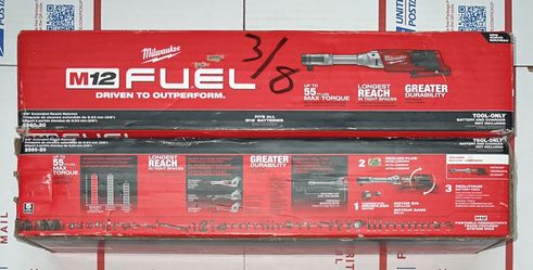 Milwaukee M12 Fuel 3/8” Extended Reach Ratchet. Tool Only. Model #2560-20
