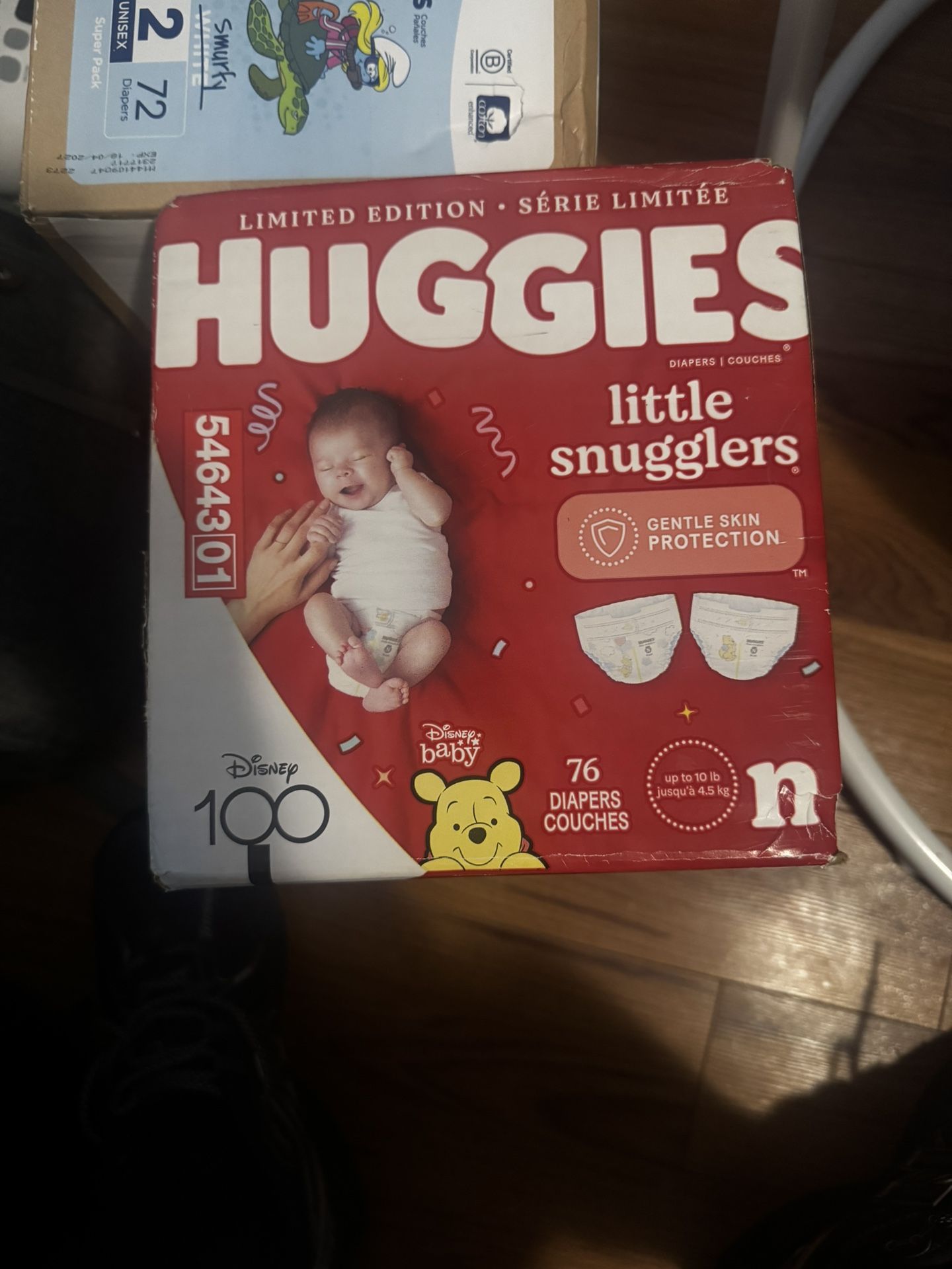 newborn huggies diapers 76ct
