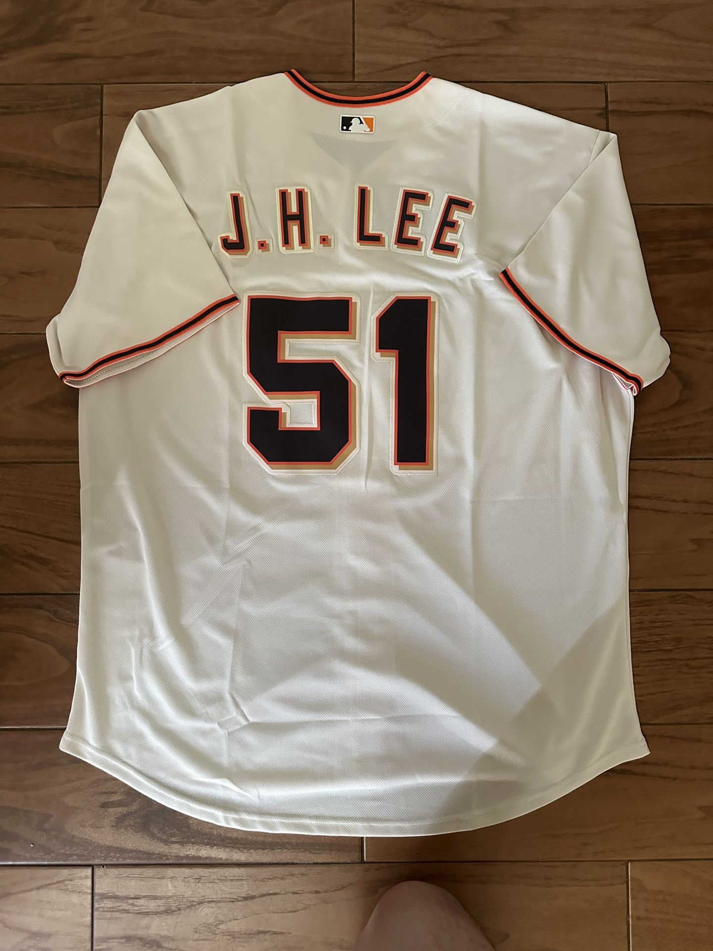 Giants Jung hoo Lee Cream Jersey