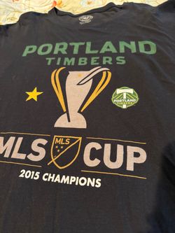 Portland Timbers 2015 MLS Cup Long Sleeve T-Shirt-XXL