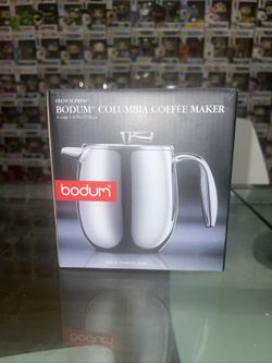 BODUM COLUMBIA French press coffee maker double wall 0.5L stainless steel/17  Oz for Sale in Queens, NY - OfferUp