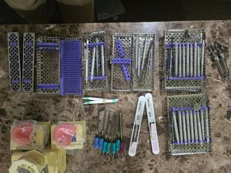 Complete Dental Hygiene Kit – ALL Hu‑Friedy Instruments + Typodont + 7 Cavitron Tips + Storage Boxes