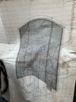 Glass for a shower