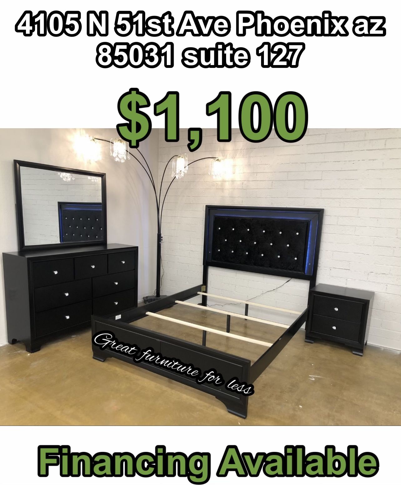 Queen Size Bedroom Set Brand New