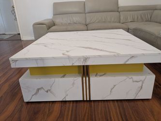 Square coffee table