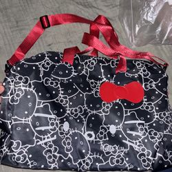 Brand New Hello Kitty Duffle Bag 