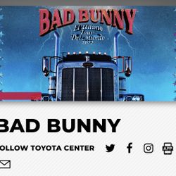 Bad Bunny Tickets