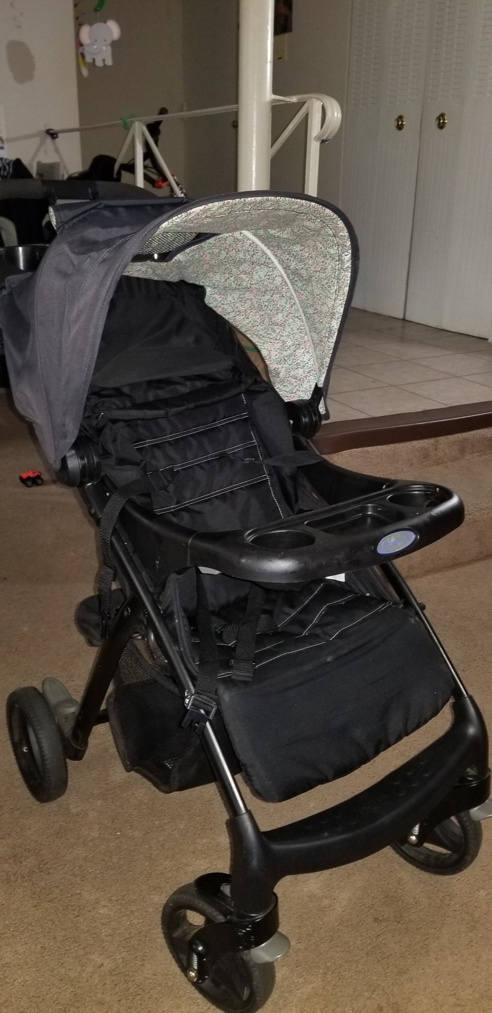 Black Stroller Graco