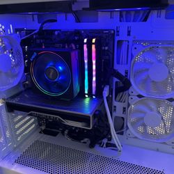 White Gaming Computer