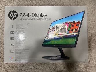 HP 22eb 21.5" LED Full HD Monitor - Black