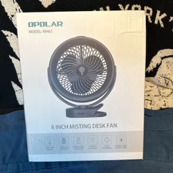 Misting Desk Fan