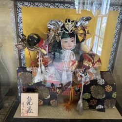 Authentic Japanese Kabuki Doll 