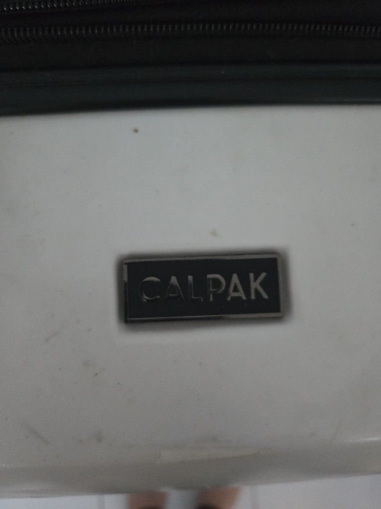 Large CalPak Marble Suitcase