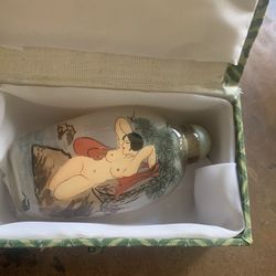Antique Chinese Snuff Bottle Original Box