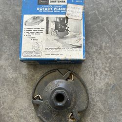 Rotary Planer For Radial Arm Saw