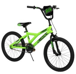 Huffy Decay 20" Kids' Bike - Black/Neon Green 