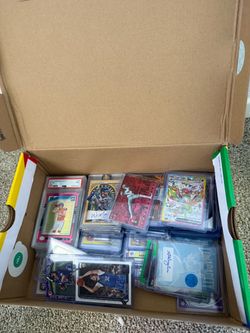 Sports cards, autographs, numbered, Pokémon