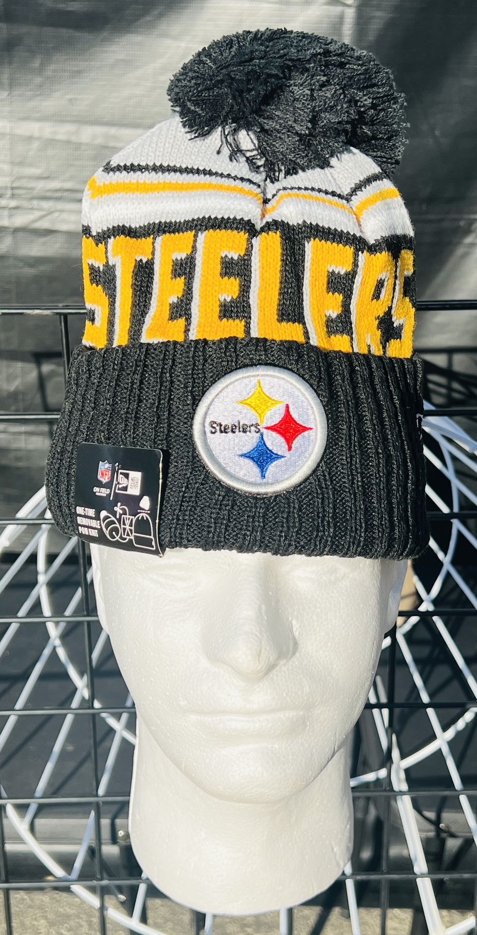 Pittsburgh Steelers Beanie hat Great Gift 🎁 order now (I also have other Teams)
