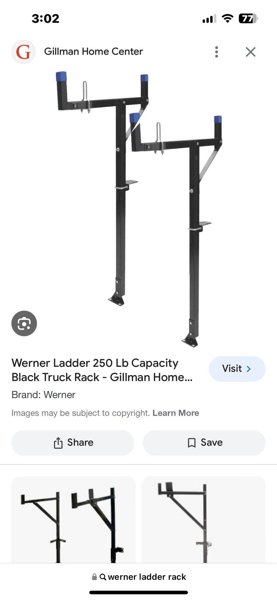 Werner Ladder Rack