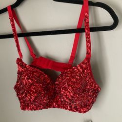 AlBeautiful Sequin Bra