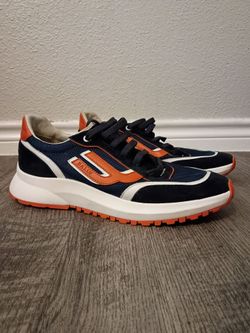 BALLIS Sneakers Navy/Orange/White Men’s Size 11