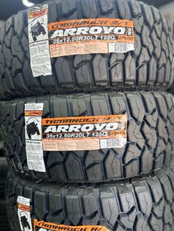 35x12.50R20 r/t arroyo new tires 🛞