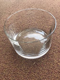 Glass Salad Bowl