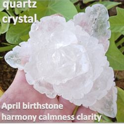 Quartz Crystal Flower
