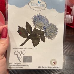 Hydrangea Die Cut Flower 