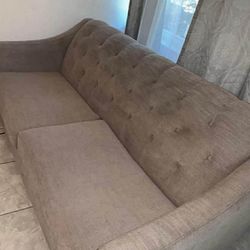 free couch beautiful grey