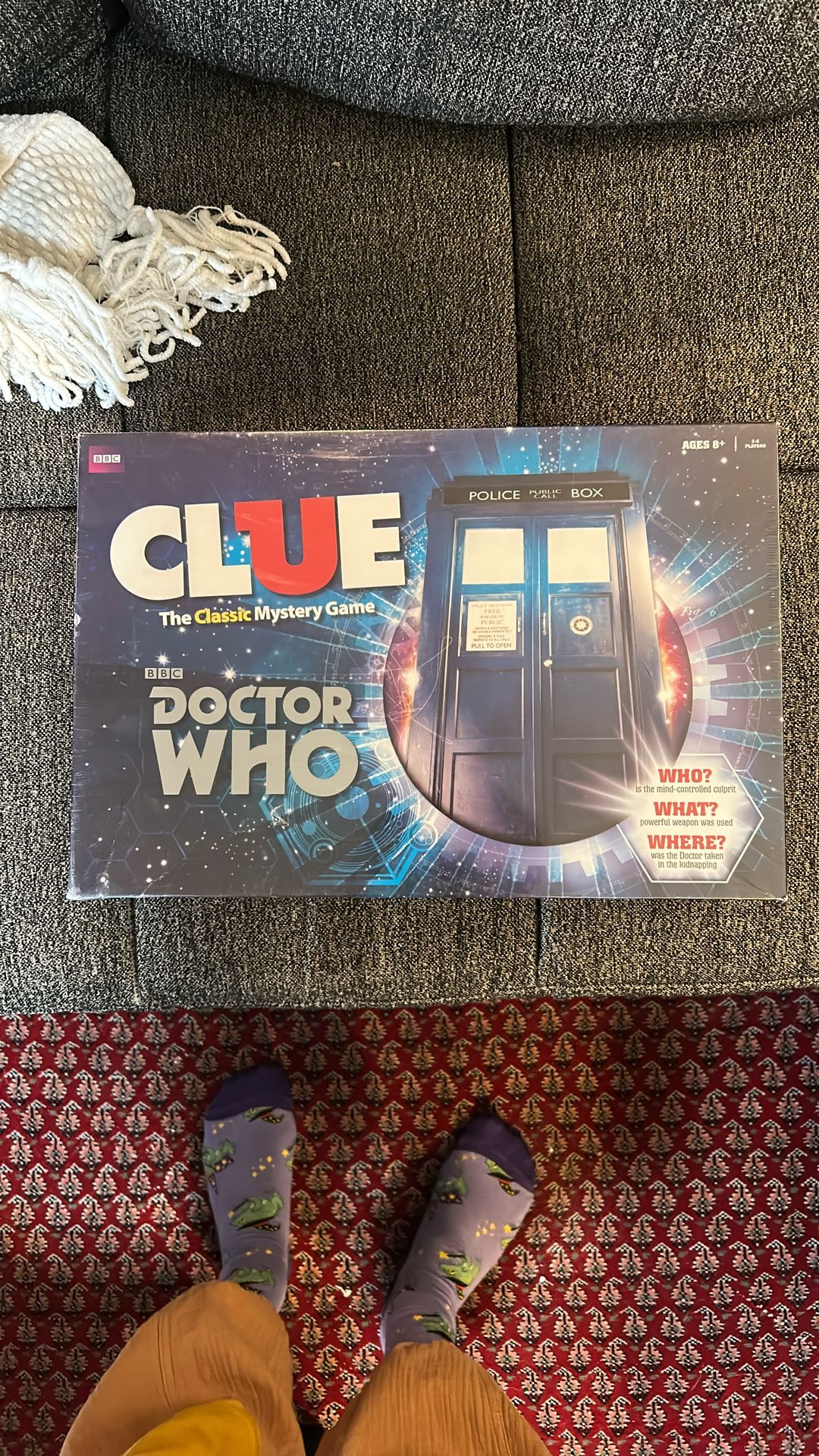 Dr Who Clue Game 