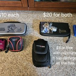 Nintendo 3DS And Switch Videogame Cases