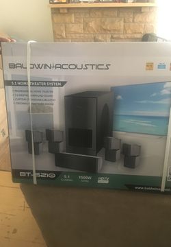 Brand new theatre system